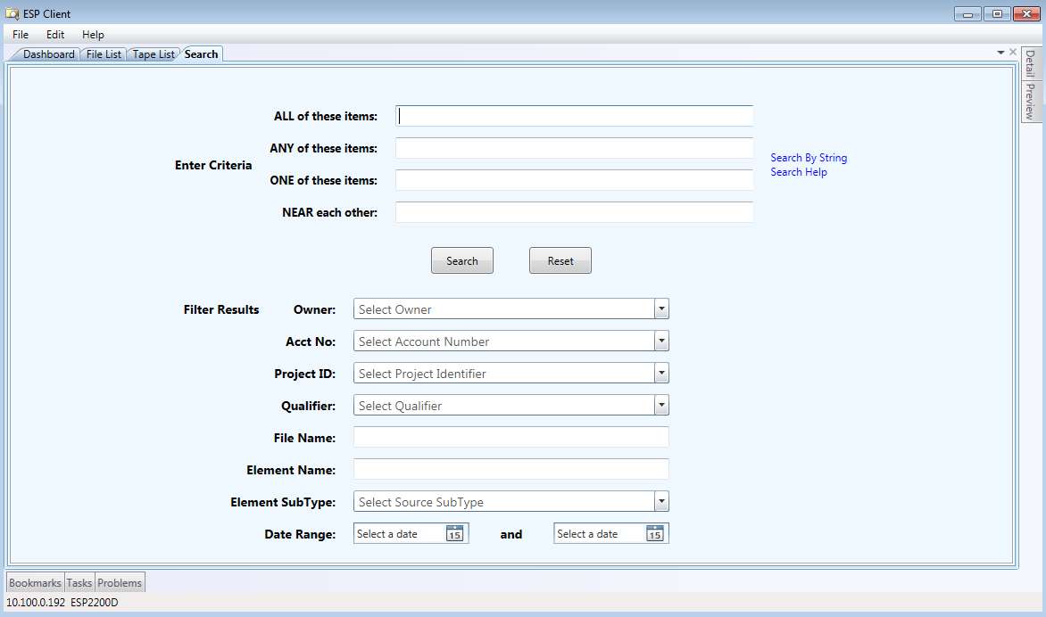Search Form