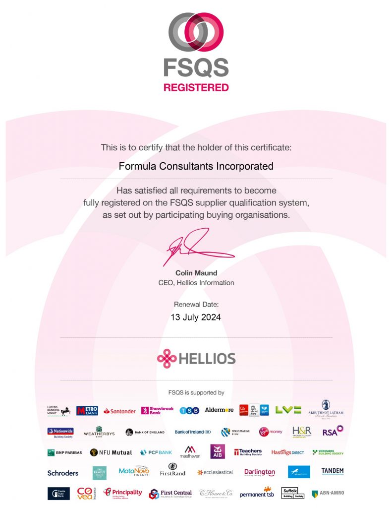 FSQS Registration Certificate